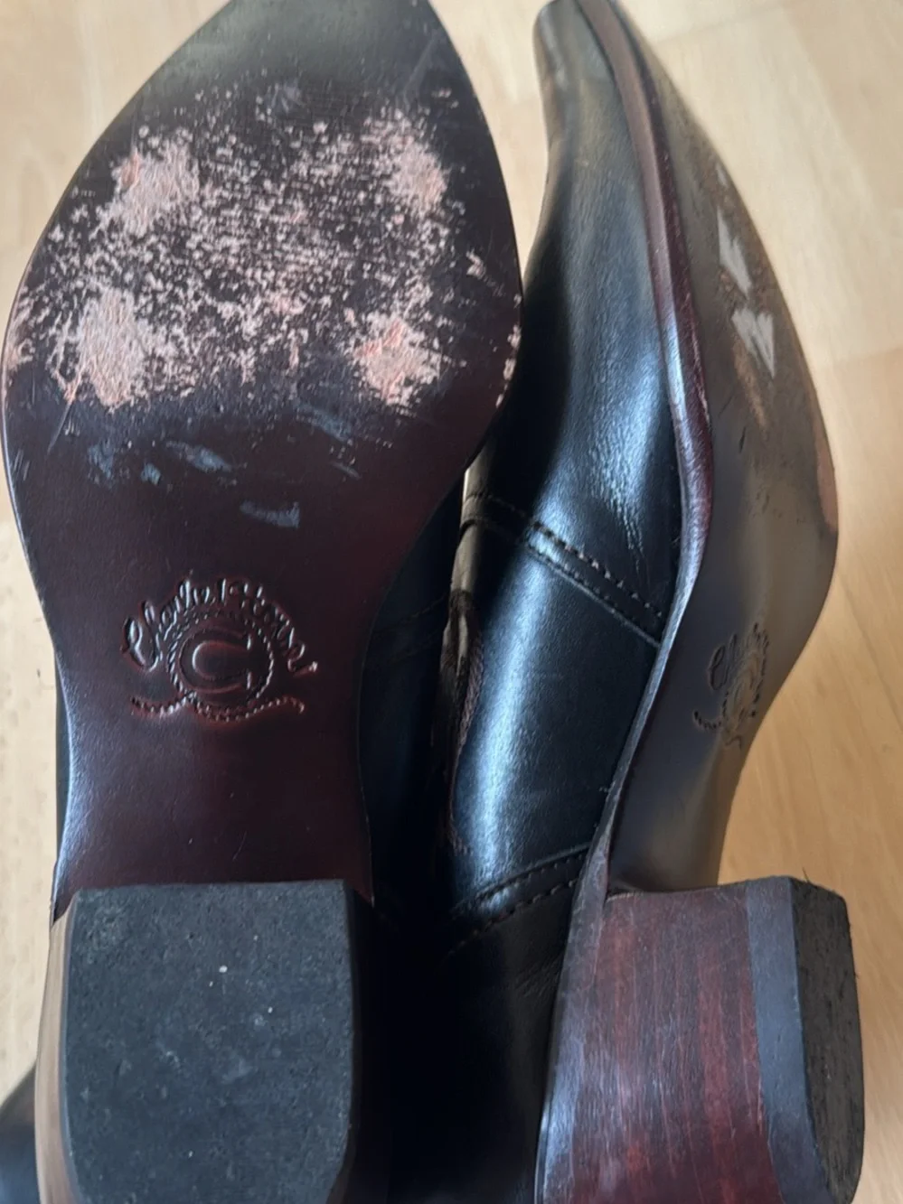 Charlie Horse vintage Boots leather